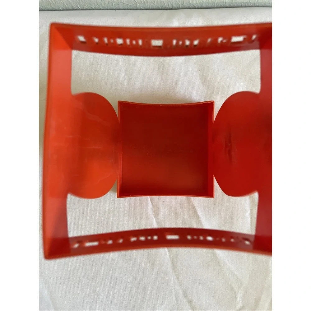 Vintage‎ Handi Holder Orange 1/2 Gallon Milk Carton Juice Carrier
